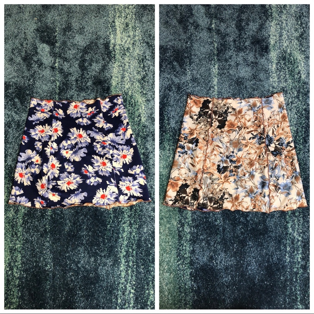 Haystacks Reversible Bias Skirt